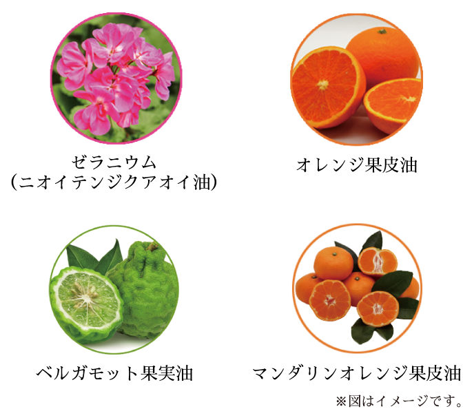 4種の天然アロマ×クレイの癒し